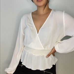 Express dressing shirt in white!